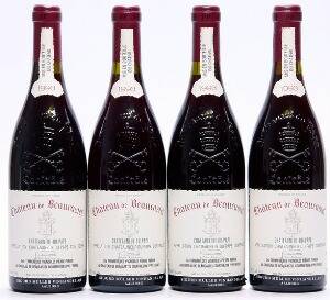 12 bts. Chateauneuf-du-Pape, Chateau de Beaucastel 1993 A hfin. Owc.