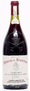 1 bt. Mg. Chateauneuf-du-Pape, Chateau de Beaucastel 1991 A-AB bn.
