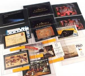 England. Samling Prestige-hæfter frem til år 2000. Pålydende ca. £ 100