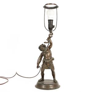 Bordslampa, 1900-talets början