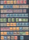 Danmark. Postfærge. Planche med diverse postfriske mærker, kun AFA 2 er ubrugt. AFA ca. 5400