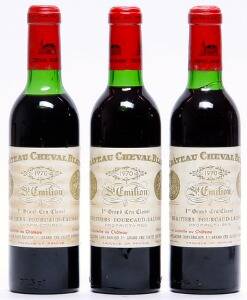 3 bts. ½. Château Cheval Blanc, 1. Grand Cru Classé A 1970