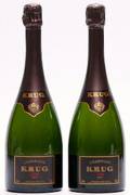 2 bts. Champagne Vintage, Krug 2000 A hfin.