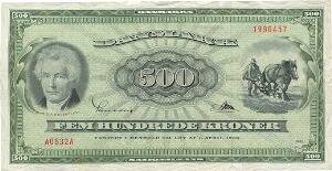 500 kroner 1963 AO, No. 1996457, Sunesen  Rim, Sieg 138, DOP 147