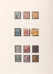 Holland. 1852-2000. Velbesat samling i 2 gode Leuchtturm-album med bl.a. nr.1-6, Haag-udstilling, og fra 1950 stort set komplet med meget postfrisk. Se fotouds