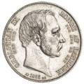 Christian IX, 2 rigsdaler 1863, H 3 - slået i anledning af tronskiftet