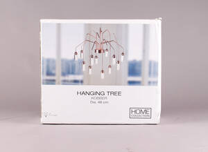 Hanging tree kobber loftslampe