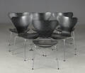 Arne Jacobsen. Seks syverstole model 3107 6