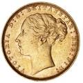 England, Victoria, 1837 - 1901, Sovereign 1880, s 3856A, F 388