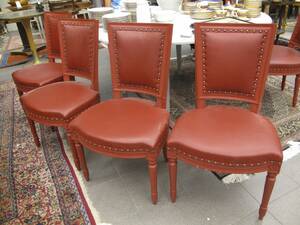 Stolar, 8 st. Gustaviansk stil