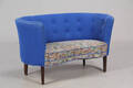 To-pers sofa. Knapsyet. 1900-tallet
