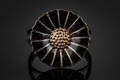 Georg Jensen. Daisy ring af forgyldt sterlingsølv 925. Str. 51,5.