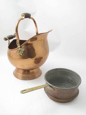 Kolhämtare,  kastrull