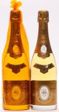 2 bts. Champagne Cristal, Louis Roederer 1996 A-AB bn.