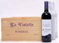 3 bts. Château La Violette, Pomerol 2008 A hfin. Owc.