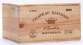 6 bts. Château Rieussec, Sauternes. 1. Cru Classé 2003 A hfin. Owc.