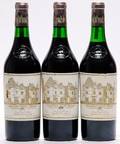 3 bts. Château Haut Brion, Pessac-Léognan. 1. Cru Classé 1981