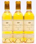 3 bts. ½. Château dYquem, Sauternes. 1. Grand Cru Classé 2001 A hfin.