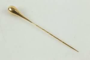 KRAVATTNÃ…L, guld, 18 k, ca 0,9 g