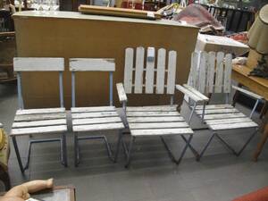 Trädgårdsmöbel, 4 delar