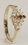 Brillantring ca. 0.40 ct