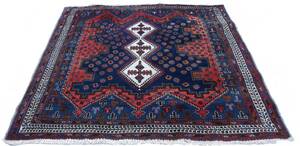 Handknuten matta, orientalisk