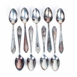 SILVER KAFFESKEDAR 9 st