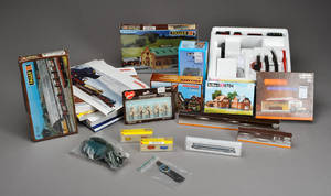 Märklin Mini-Club tog, skinner, huse mm. 20