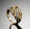 Diamantring - ca. 0.50 ct.