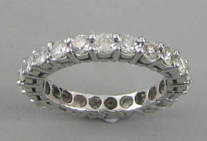 Alliancering. Ca. 1.70 ct Denne auktion er annulleret2005894