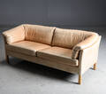 Mogens Hansen. Tre-pers sofa, læder