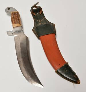 Hubertus Solingen. Original Buffalo skinner