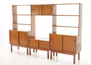 BOKHYLLA, teak, 1900 - talets andra hälft