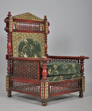 Stol ottomansk stil. 1900-talets första hälft