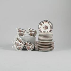 Kaffegods, ca 20 delar