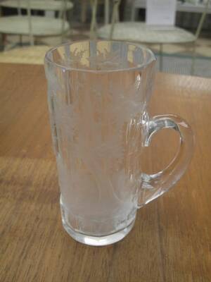 Glas, 1800-tal graverat