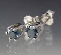 Par brillant ørestikker ca. 1.05 ct.