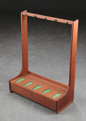 Geværstativ gunrack af teak