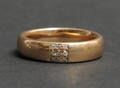 Bræmer Jensen ring med brillanter, 14 kt. guld