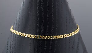 Panser armlænke af 8 kt. guld