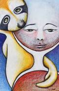 Jens BK. Hold Your Head Up High. Mixed media på papir