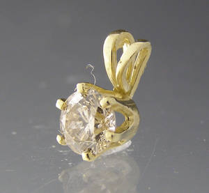 Brillant vedhæng ca. 0.50 ct.