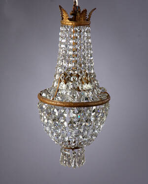 Prismelysekrone, 1900-tallet