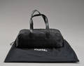 Chanel taske af sort nylon