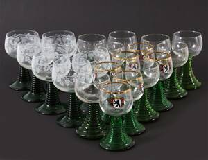 Vinglas 20st, remmarmodell