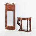 Spegel med konsolbord 1800-tal, 