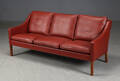 Børge Mogensen. Tre-personers sofa, model 2209