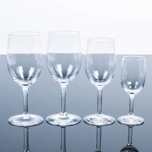 GLASSERVIS, 24 delar, Design Nouveau