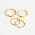 Vigselringar 23 k guld