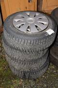 Dubbdäck på järnfälg, 5 bult, 1956515